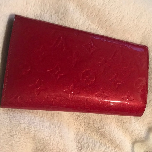 Louis Vuitton monogram vernis red wallet - Picture 2 of 8